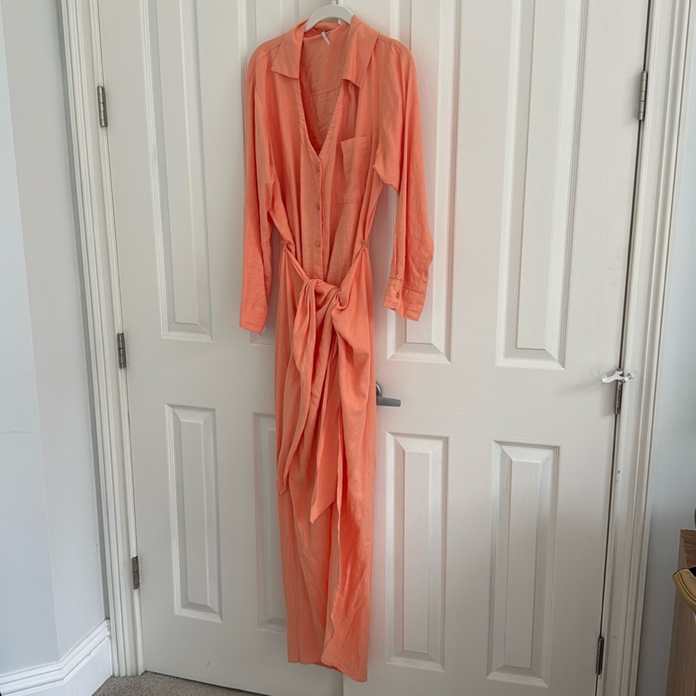 Young Fabulous & Broke Linen Blend Dress